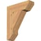 Ekena Millwork Traditional Slat Smooth Bracket, Western Red Cedar, 5 1/2"W x 20"D x 24"H BKT06X20X24TRA06SWR - alternate 1